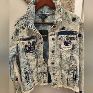 Penn State custom-made light weight demin jacket